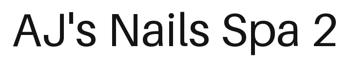 AJ's Nails Spa 2